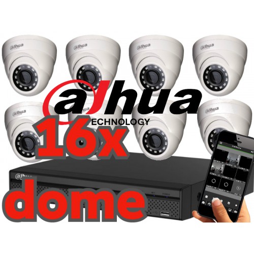 Dahua 720p Camerasysteem 16 kanaals