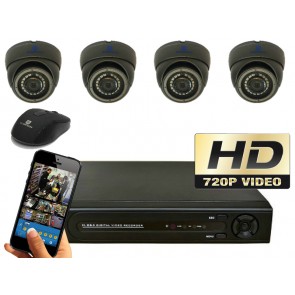 HD 720p camerasysteem bleu edition