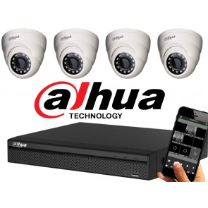 Dahua 720p Camerasysteem 4 kanaals