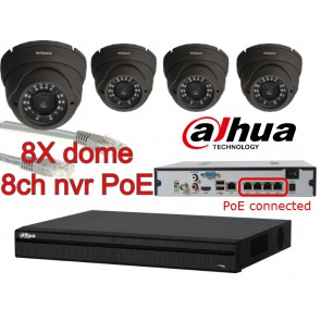 Dahua IP motozoom camerasysteem 2 megapixel PoE